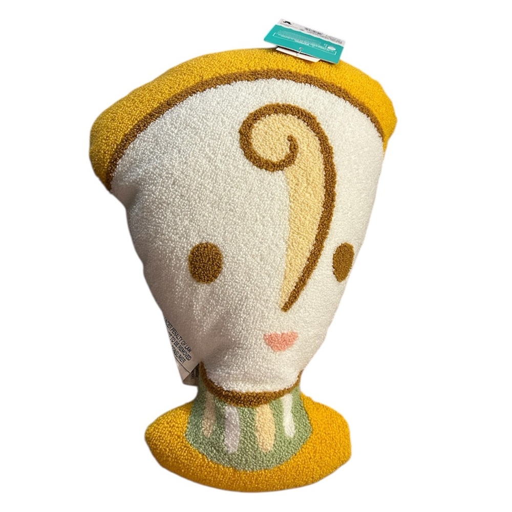 Chip from Beauty and Beast Character Pillow